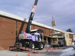 Air Conditioning Lifts Crane Hire