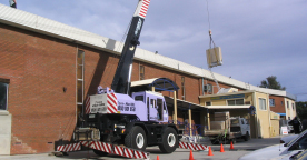 AIR CONDITIONING LIFTS CRANES