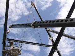 Crane Hire For Steel Erection
